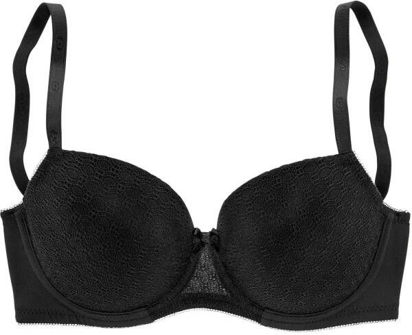 Lascana Bh met steuncups met beugel en grafische kant dessous - Foto 2