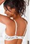 Lascana Bh met steuncups met rug van gebloemde elastische kant dessous - Thumbnail 3