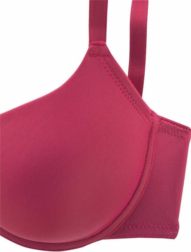 Lascana Bh met steuncups Ela perfect basic met beugel van zijdeachtige microvezel