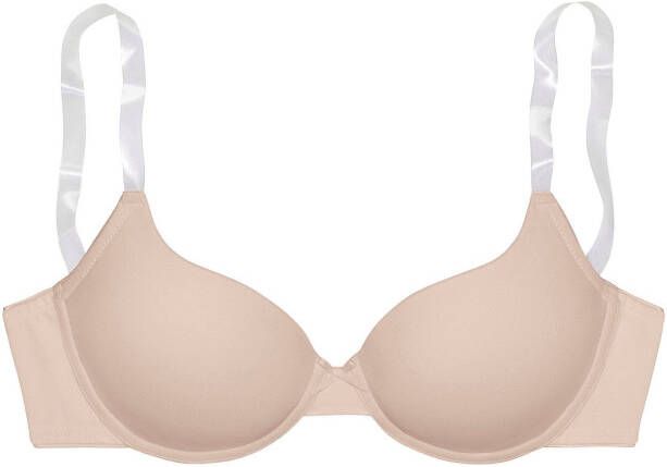 Lascana Bh met steuncups Ela met transparante bandjes perfecte basic met beugels basic lingerie - Foto 3