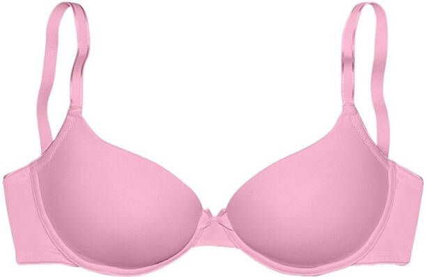 Lascana Bh met steuncups Ela perfect basic met beugel van zijdeachtige microvezel - Foto 2