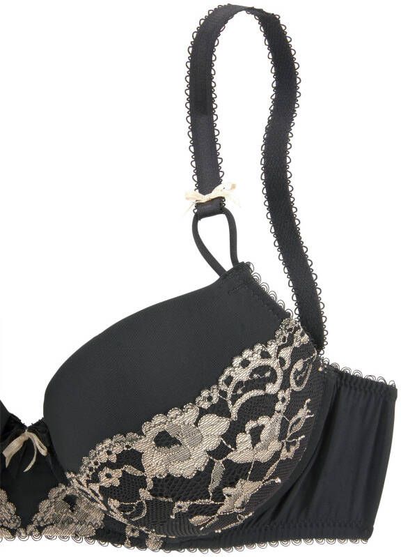 Lascana Bh met steuncups Fabiola met beugel en chique kant dessous - Foto 3