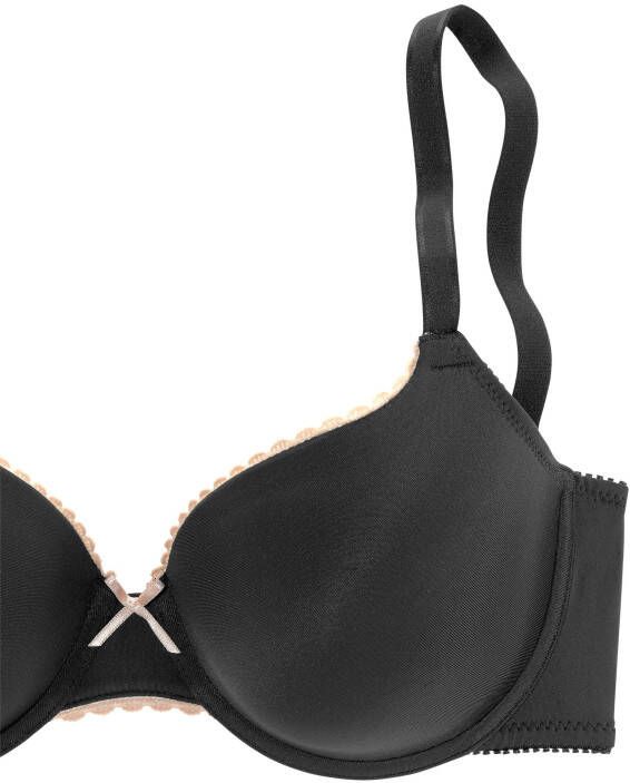 Lascana Bh met steuncups met beugel van zijdeachtige microvezel - Foto 2
