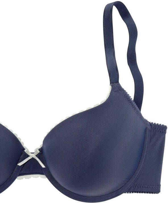 Lascana Bh met steuncups met beugel van zijdeachtige microvezel - Foto 4