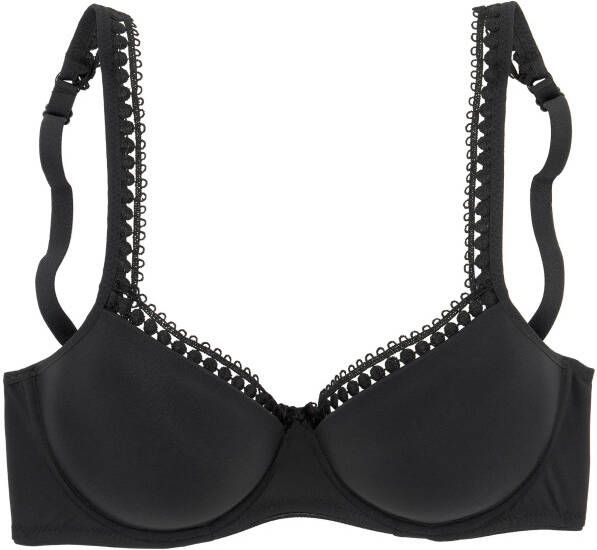 Lascana Bh met steuncups met fijne rand van geborduurd kant - Foto 2