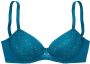 Lascana Bh met steuncups met kant over naadloze cups op de modellerende beugel dessous - Thumbnail 2