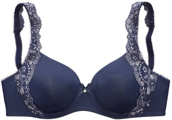 Lascana Bh met steuncups WANDA met beugel en geborduurde kant opzij dessous - Foto 2