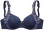 Lascana Bh met steuncups WANDA met beugel en geborduurde kant opzij dessous - Thumbnail 2