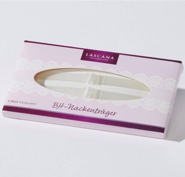 Lascana Bh-nekbandjes transparant gemakkelijk verwisselbaar (1 paar)