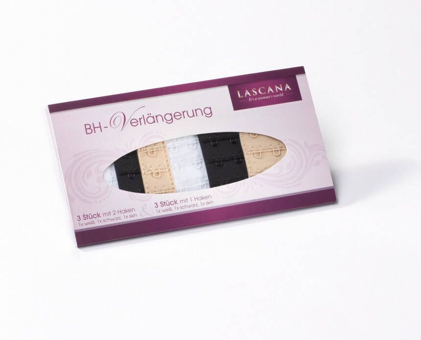 Lascana Bh-verlenging voor 1- en 2-haakssluitingen (6 stuks)