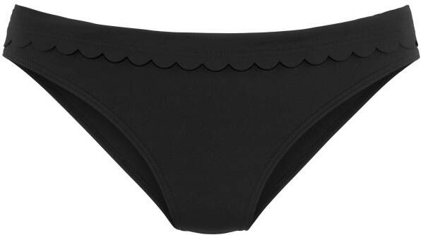Lascana Bikinibroekje Scallop met omslagband