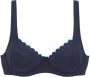 Lascana Bikinitop met beugels Camilla met contrastkleurig detail - Thumbnail 2