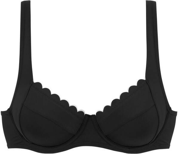 Lascana Bikinitop met beugels Camilla met contrastkleurig detail
