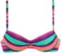 Lascana Bikinitop met beugels Rainbow met verstelmogelijkheid opzij - Thumbnail 2