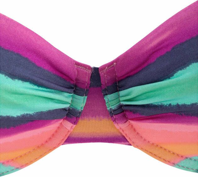 Lascana Bikinitop met beugels Rainbow met verstelmogelijkheid opzij - Foto 4