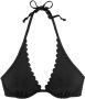 Lascana Bikinitop met beugels Scallop met gelaserde gegolfde rand - Thumbnail 2