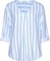 Lascana Blouse zonder sluiting met streep-print lichte geweven stof damesblouse - Thumbnail 2