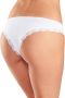 Lascana Brazilian slip van elastische katoen met delicate kant (3 stuks) - Thumbnail 3