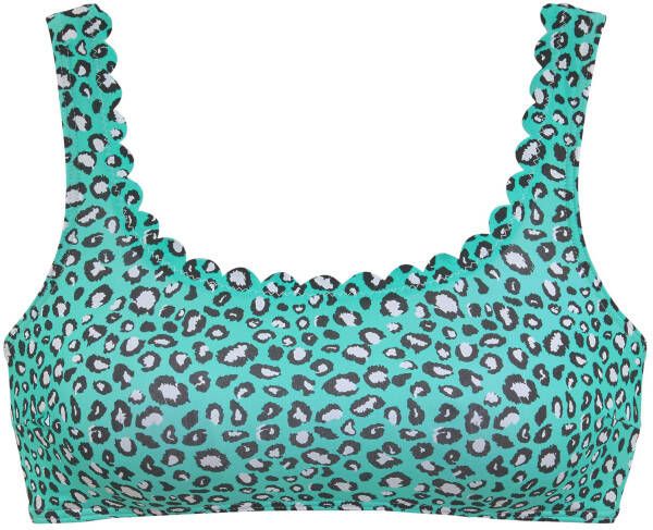 Lascana Bustierbikinitop trendige stijl uitneembare softcups