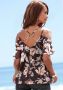Lascana Chiffon blouse met bloemenprint - Thumbnail 2