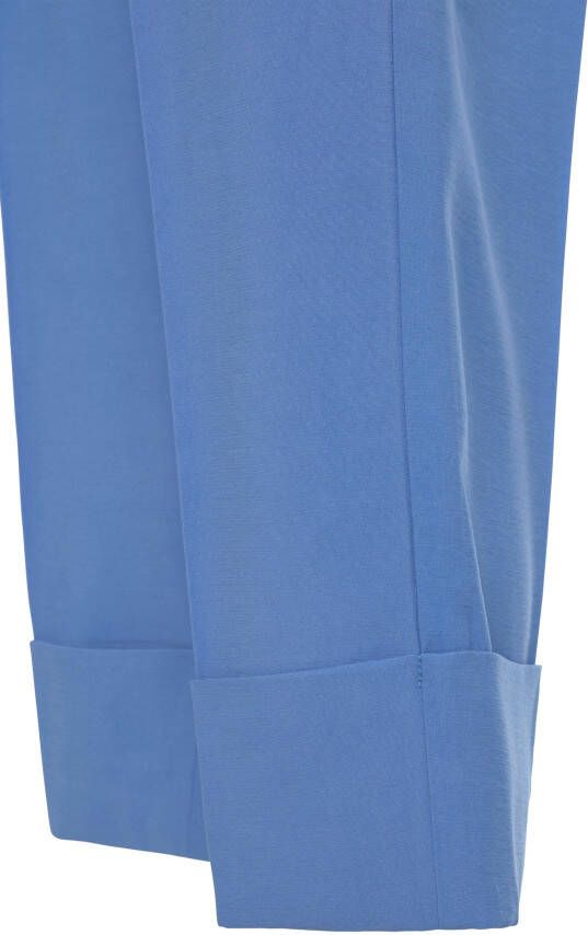 Lascana Comfortbroek met brede omslagzoom