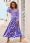 Lascana Broekrok met grafische print culotte stijl extra wijde pijpen - Thumbnail 5