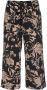 Lascana Culotte met bloemenprint stoffen broek stretch (Met een bindceintuur) - Thumbnail 2