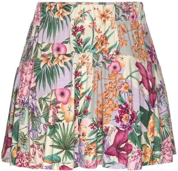 Lascana Broekrok met all-over print skort rok (skirt) en broek (short) zomers