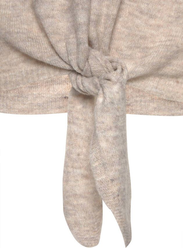 Lascana Gebreide trui met u-vormige hals en knoopdetails casual-chic