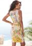 Lascana Gedessineerde jurk met bloemenprint feestelijke zomerjurk mini jurk elegant - Thumbnail 3