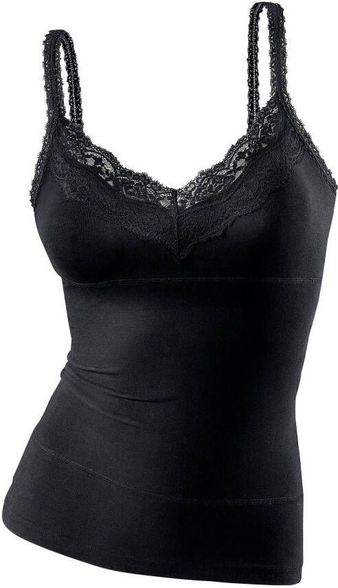 Lascana Hemd met figuurvormend effect spaghettiband-top