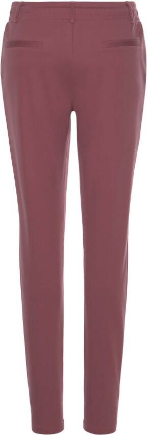 Lascana Jogpants met elastische tailleband en riemlussen loungewear (1-delig)