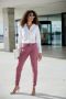 Lascana Jogpants met elastische tailleband en riemlussen loungewear (1-delig) - Thumbnail 6