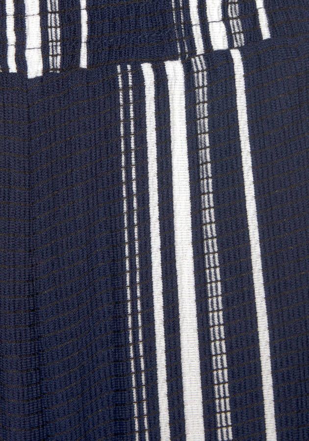 Lascana Jumpsuit in culotte-stijl van gestructureerd materiaal