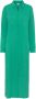 Lascana Jurk met overhemdkraag gemaakt van crêpe viscose maxi jurk met split zomerjurk - Thumbnail 2