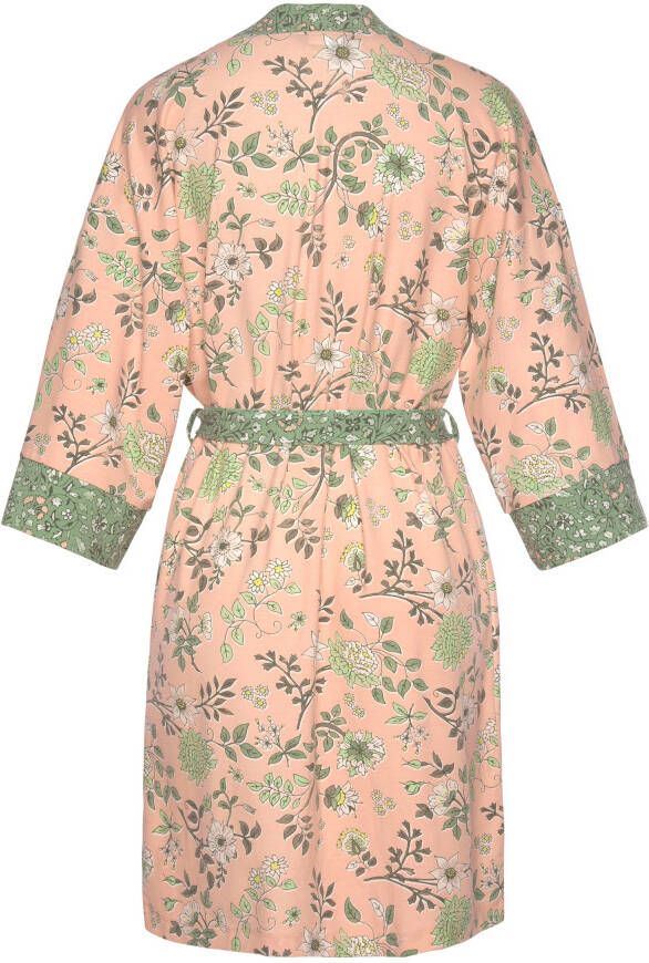 Lascana Kimono met bloemenprint all-over