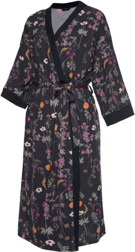 Lascana Kimono met motief van wilde bloemen - Foto 3