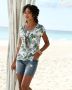 Lascana Lang shirt met brede tailleband - Thumbnail 4