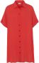 Lascana Lange blouse met knoopsluiting blouse met korte mouwen blousejurk zomers - Thumbnail 2