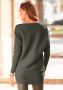 Lascana Lange trui met decoratieve accessoires op de mouw elegante gebreide trui - Thumbnail 7