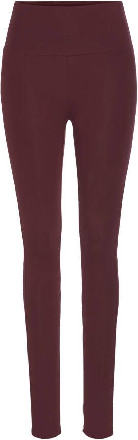 Lascana Legging met brede boord loungewear