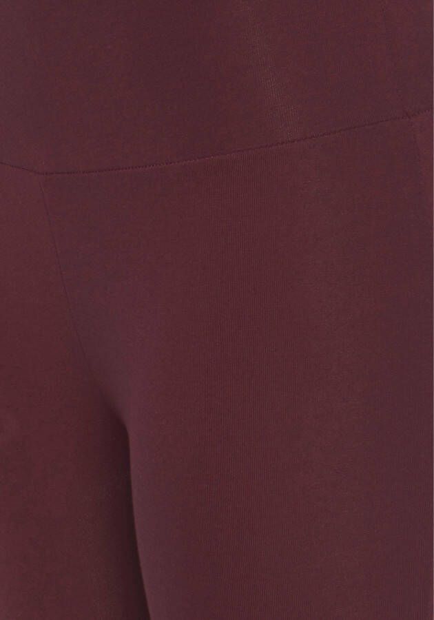 Lascana Legging met brede boord loungewear
