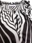Lascana Maxi-jurk in zwart-wit design met split zomerjurk strandjurk - Thumbnail 6