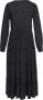 Lascana Maxi-jurk met all-over print en volants lange mouwen jurk met print casual-chic - Thumbnail 3