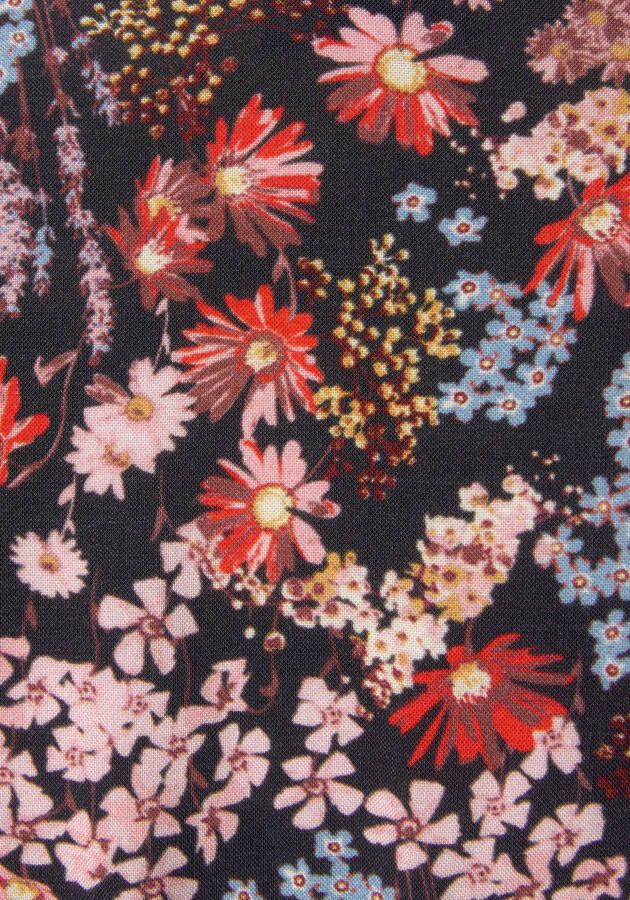 Lascana Maxi-jurk met bloemenprint en v-hals zomerjurk