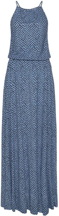 Lascana Maxi-jurk met all-over print luchtige zomerjurk strandjurk