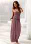 Lascana Maxi-jurk met smalle bovenkant en zakken off-the-shoulder zomerjurk basic - Thumbnail 6
