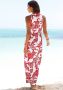 Lascana Maxi-jurk met verstelbare halslijn zomerjurk strandjurk - Thumbnail 3