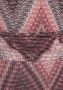 Lascana Midi-jurk met zigzag patroon en split zachte jersey jurk zomerjurk - Thumbnail 5