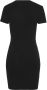 Lascana Mini-jurk van zachte geribde stof met cut-outs zomerjurk elegant basic - Thumbnail 4
